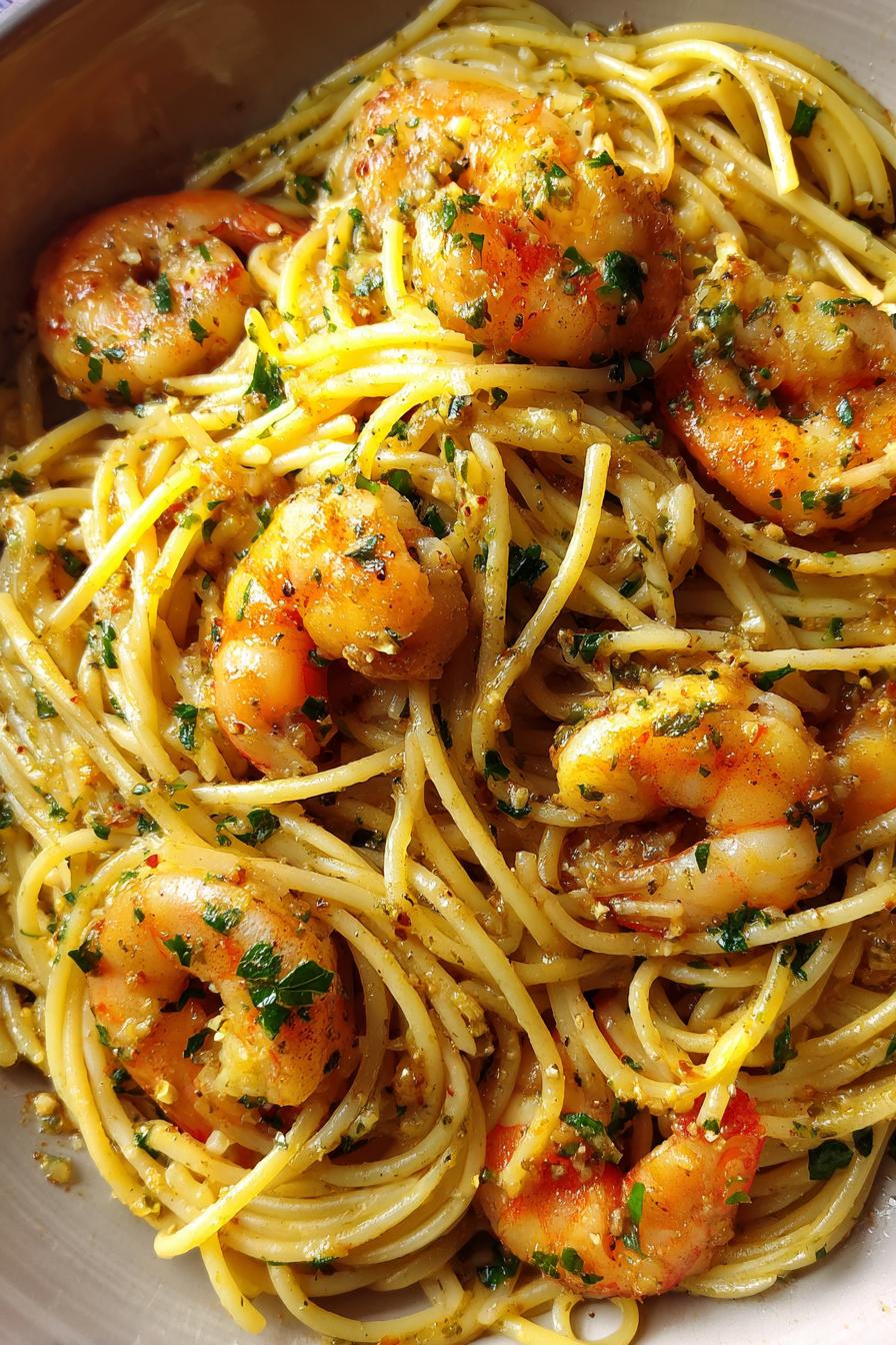 Shrimp Scampi Pasta