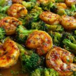 Shrimp and Broccoli Skillet