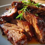 Slow cooker beef brisket
