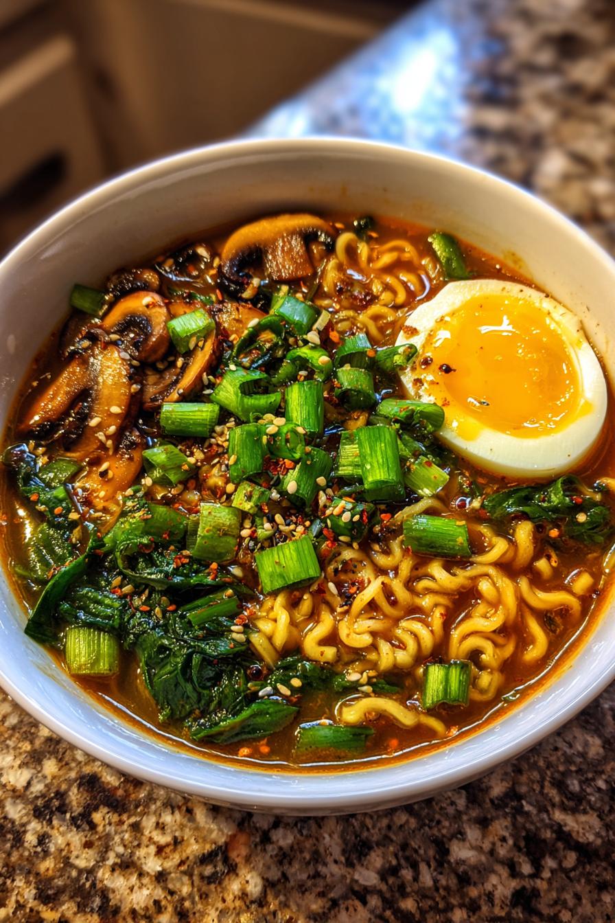 Spicy miso ramen