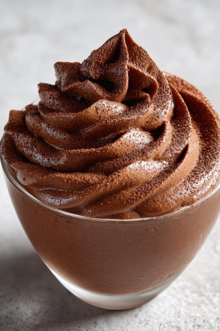 Sugar Free Chocolate Mousse