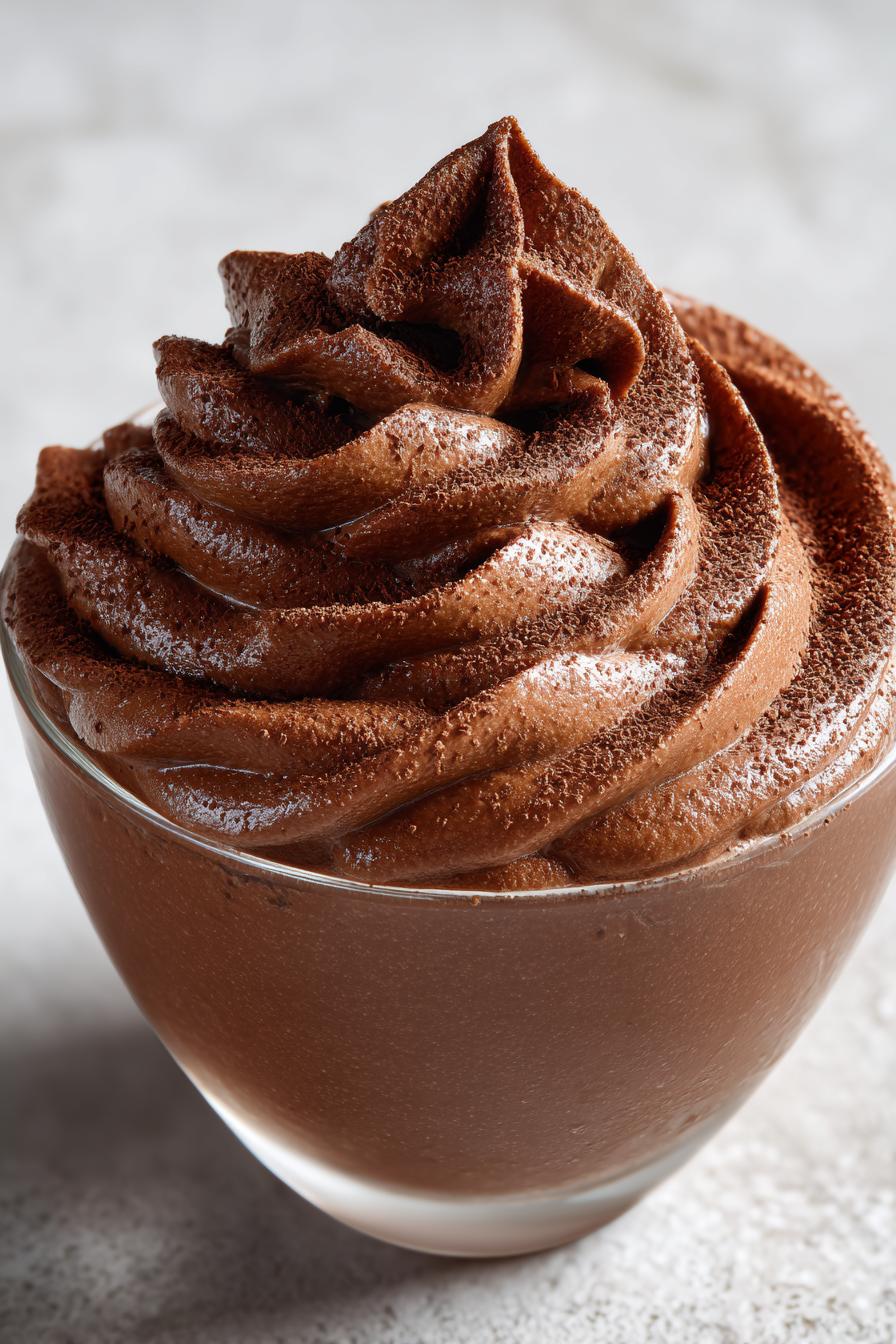 Sugar Free Chocolate Mousse