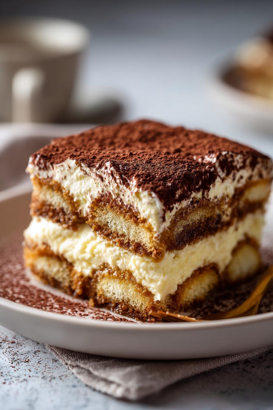 Tiramisu Mascarpone Luxury Recipe