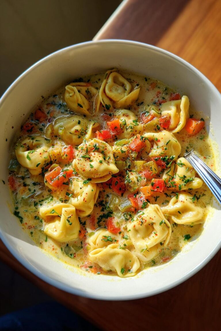 Tortellini Soup (Creamy or Tomato)