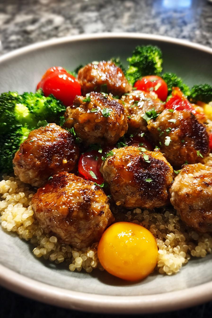 Turkey Meatball Meal Prep