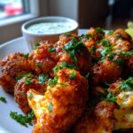 Vegan Cauliflower Buffalo Wings