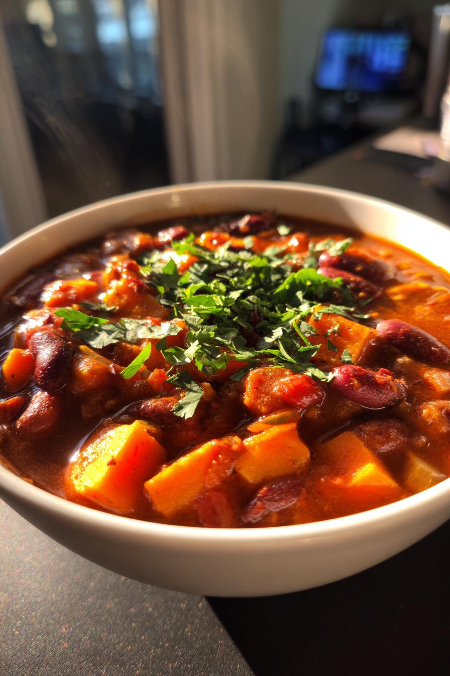 Vegan Sweet Potato Chili