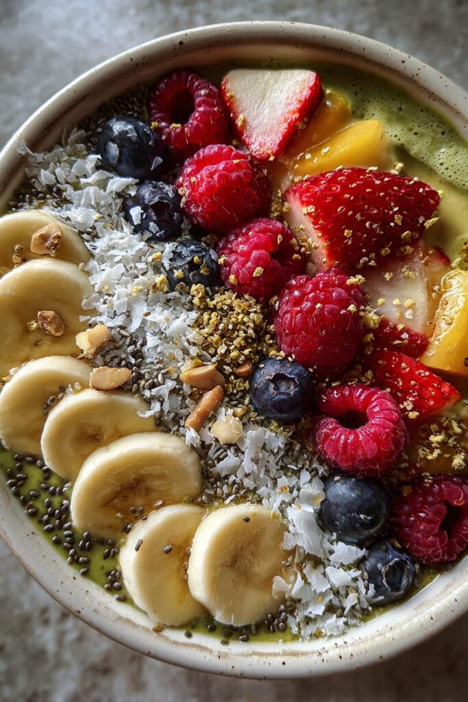 breakfast smoothie bowl
