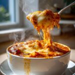 cheesy lasagna soup
