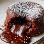 chocolate lava cake for two