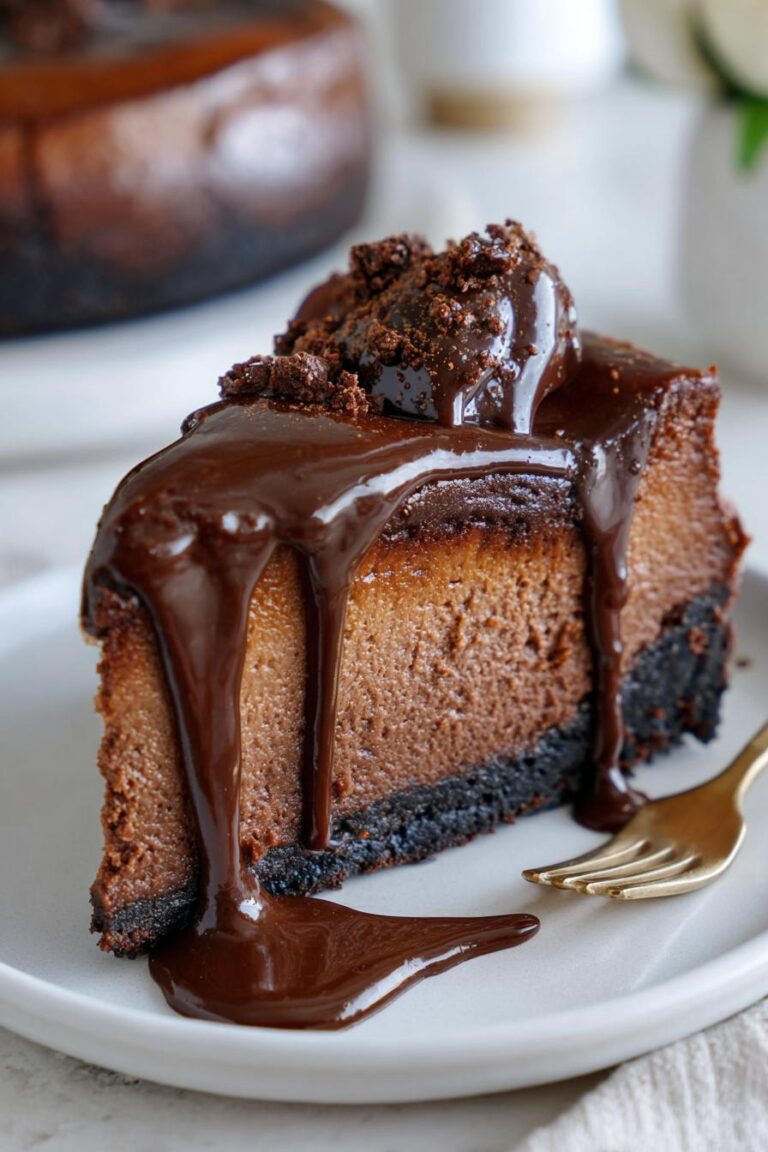chocolate truffle cheesecake