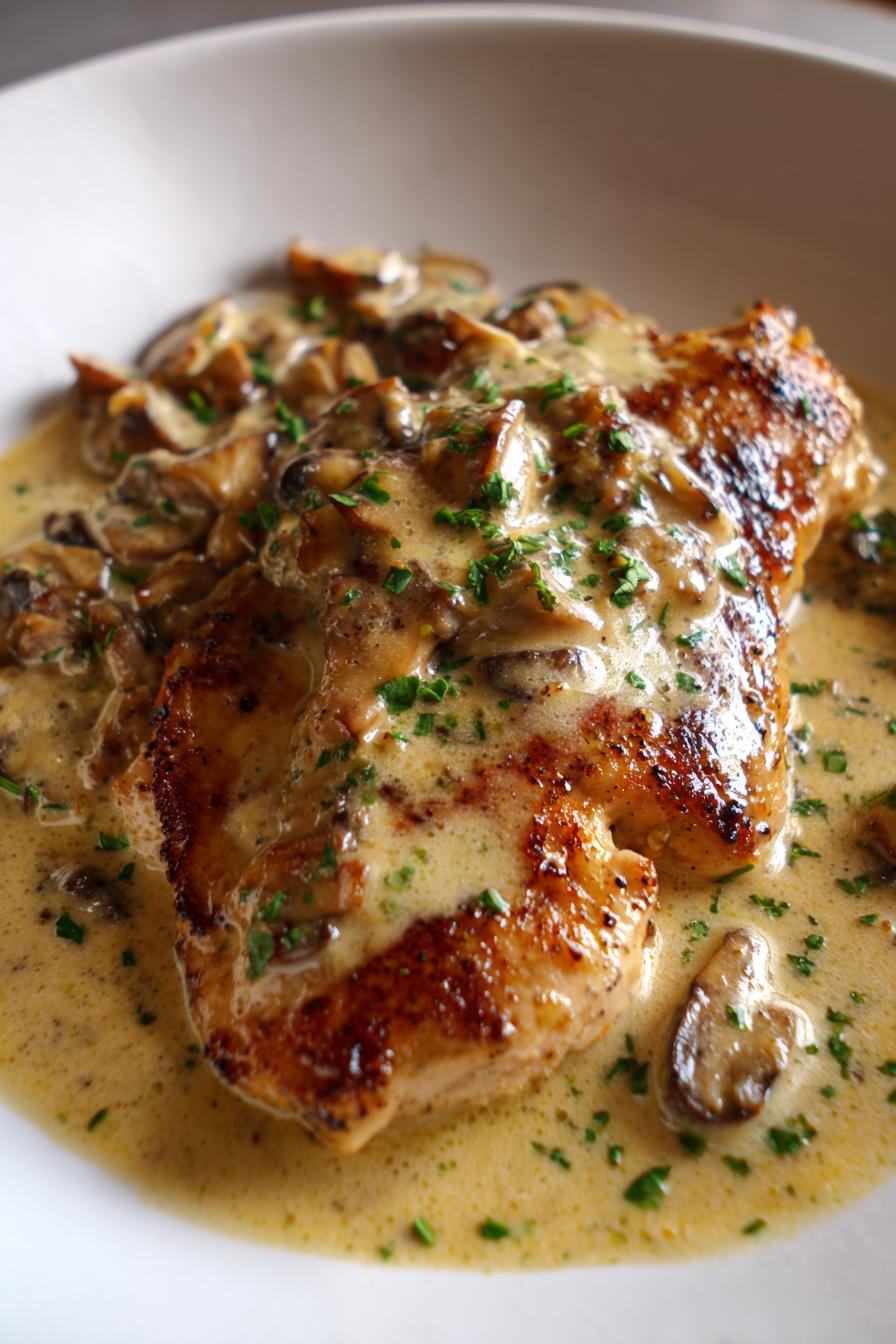 creamy truffle chicken recipe
