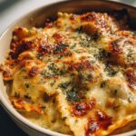 garlic butter lasagna soup