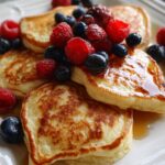 heart shaped pancakes recipe