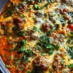 italian sausage lasagna soup