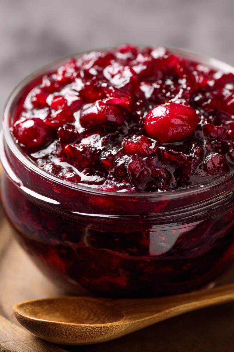 keto cranberry sauce