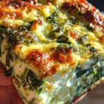 keto spinach cheese bake