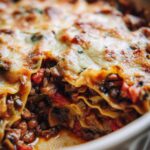 lentil mushroom lasagna soup