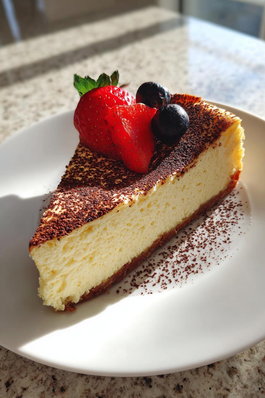 low carb cheesecake for two