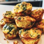 low carb spinach egg muffins