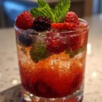 luxury valentines mocktail