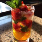 non alcoholic valentines mocktail