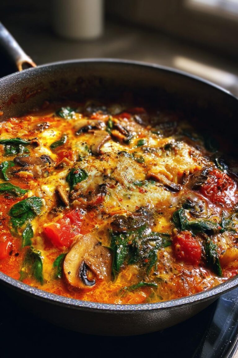 plant based lasagna soup