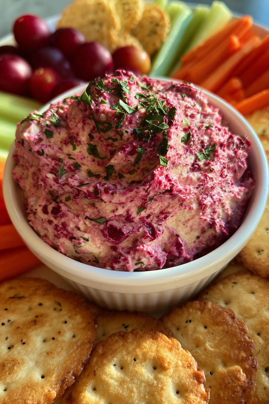 simple cranberry dip for parties