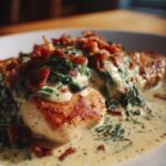 spinach bacon cream chicken keto