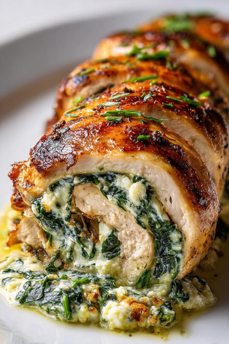 spinach cream cheese chicken roll-ups keto