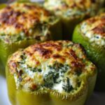 spinach cream cheese stuffed peppers