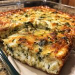 spinach ricotta keto bake with zucchini