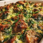 spinach sausage casserole keto