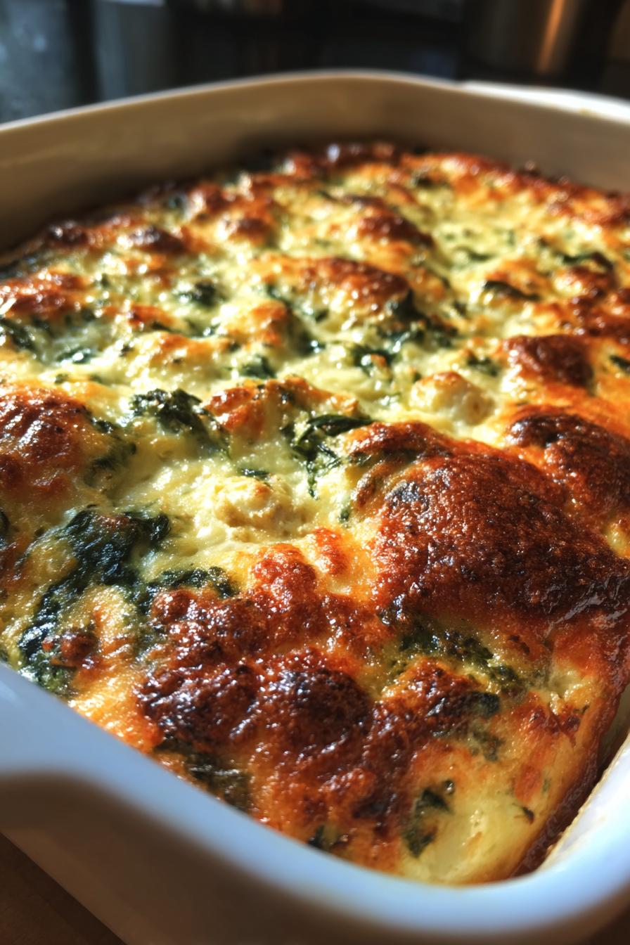 spinach tuna melt casserole keto