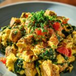 spinach turkey breakfast scramble