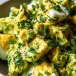 sugar free keto avocado egg salad