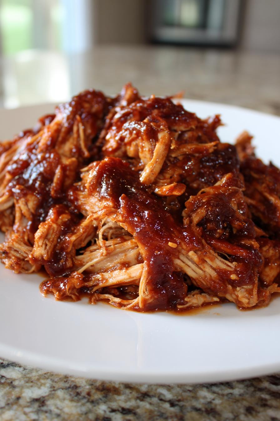 sugar free keto bbq pulled chicken (no sugar)