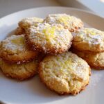 sugar free keto lemon shortbread cookies