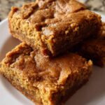 sugar free keto peanut butter blondies