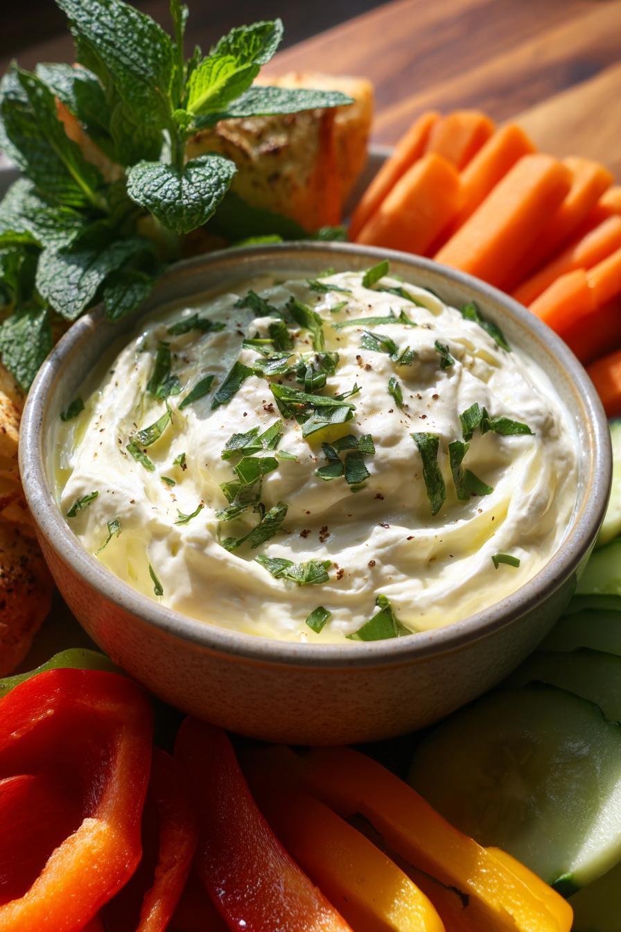 sugar free keto ranch dip