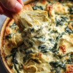 sugar free keto spinach artichoke dip
