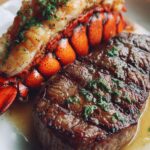 surf and turf steak lobster