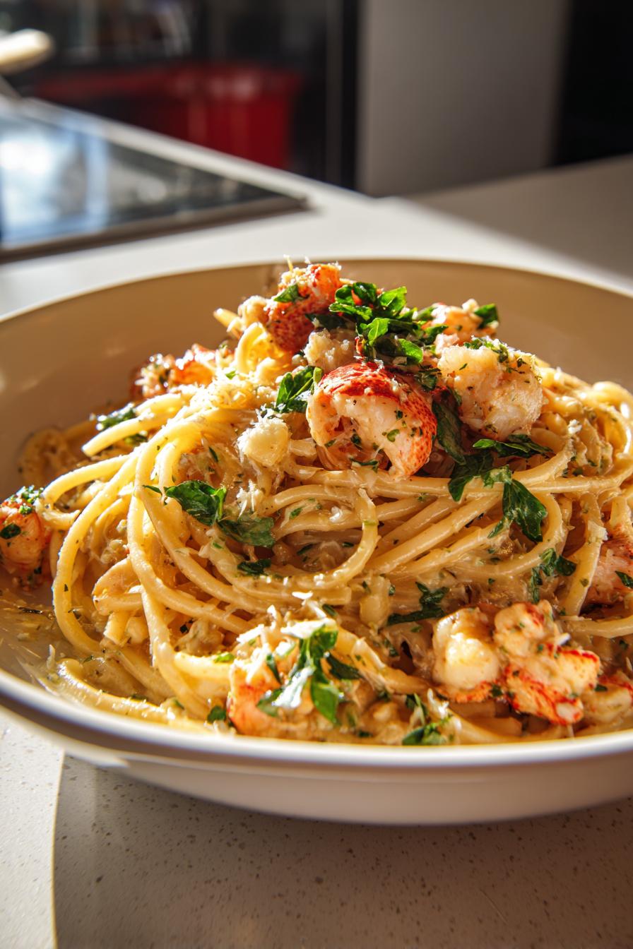 truffle lobster pasta recipe