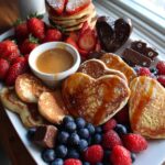 valentines breakfast board