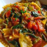 vegan creamy lasagna soup
