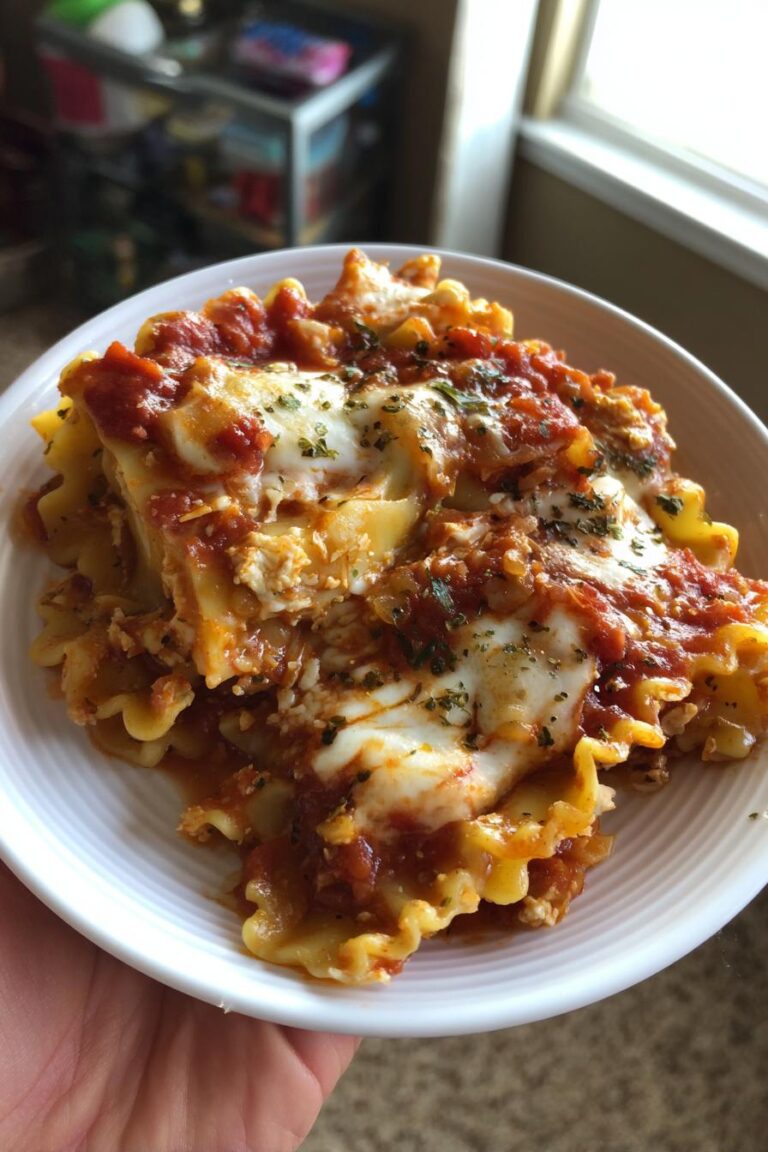 vegetarian lasagna soup