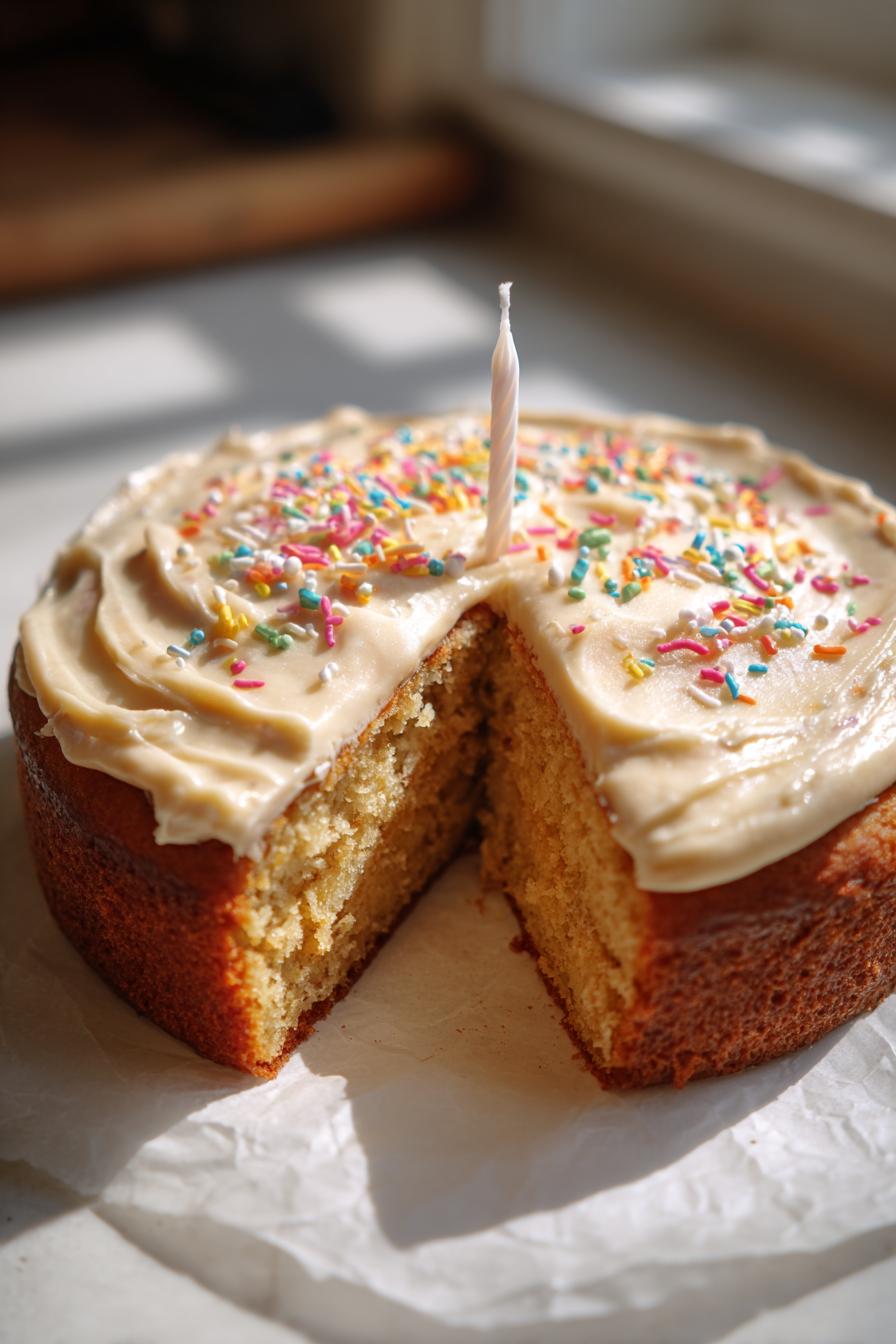 3 Ingredient Dog Birthday Cake