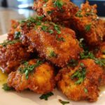 Air Fryer Garlic Butter Chicken Bites