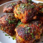 Air Fryer Low Carb Chicken Thighs