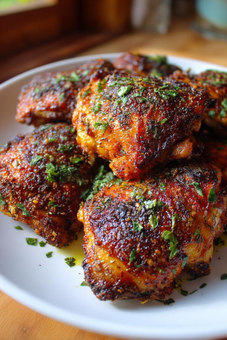 Air Fryer Low Carb Chicken Thighs